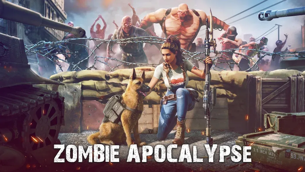 Взломанная Dead Empire: Zombie War (Дед Эмпайр)  [МОД Mega Pack] — стабильная версия apk на Андроид screen 2