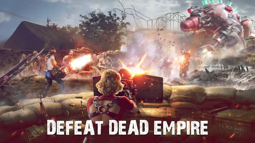 Взломанная Dead Empire: Zombie War (Дед Эмпайр)  [МОД Mega Pack] — стабильная версия apk на Андроид screen 5