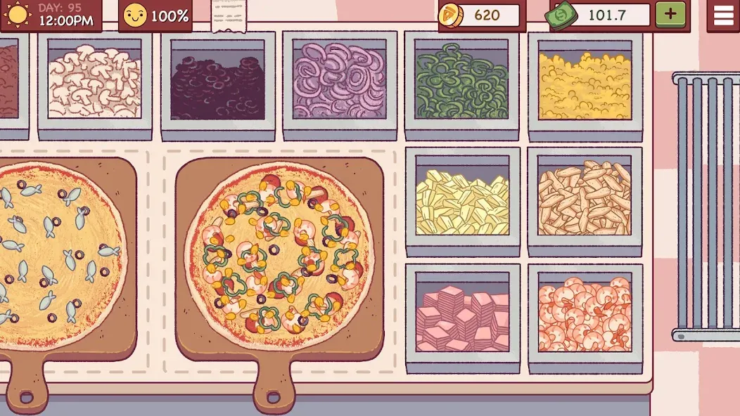 Скачать взлом Good Pizza, Great Pizza  [МОД Бесконечные деньги] — последняя версия apk на Андроид screen 1