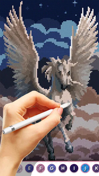 Взломанная Cross Stitch Masters  [МОД Unlocked] — полная версия apk на Андроид screen 3