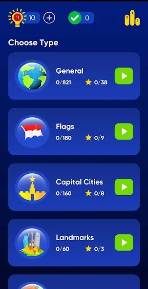 Скачать взломанную Geo Quiz: World Geo Trivia (Джио Квиз)  [МОД Unlocked] — полная версия apk на Андроид screen 2