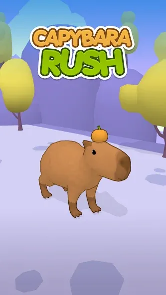 Взломанная Capybara Rush (Капибара Раш)  [МОД Mega Pack] — полная версия apk на Андроид screen 1