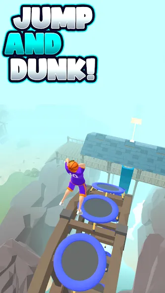 Скачать взлом Hoop World: Flip Dunk Game 3D (Хуп Ворлд)  [МОД Mega Pack] — полная версия apk на Андроид screen 1