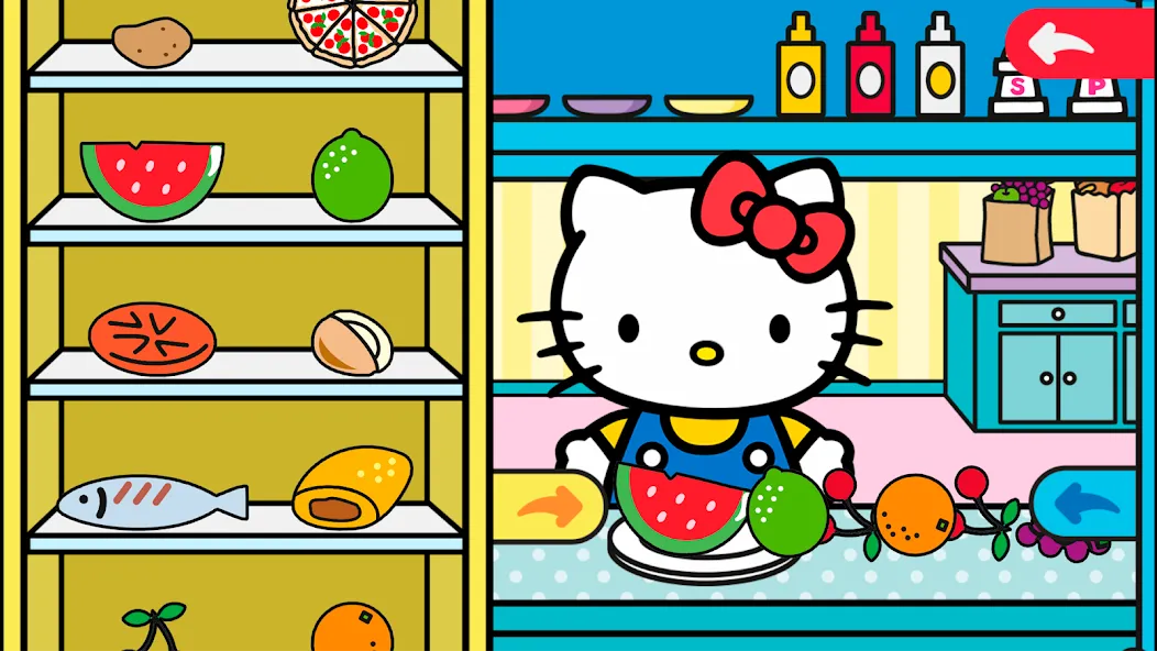 Взломанная Hello Kitty Around The World  [МОД Unlocked] — стабильная версия apk на Андроид screen 4