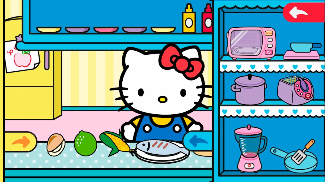 Взломанная Hello Kitty Around The World  [МОД Unlocked] — стабильная версия apk на Андроид screen 5