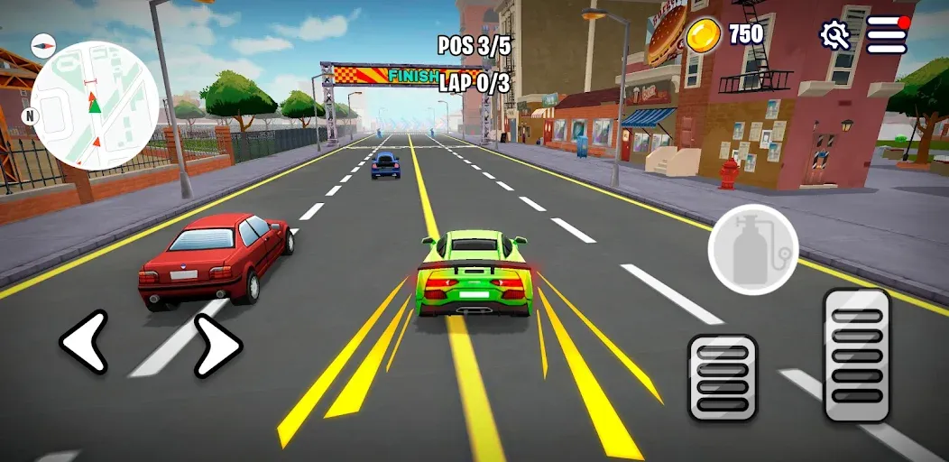 Скачать взлом Rumble Racing: Car Drifting (Рамбл Рейсерс)  [МОД Меню] — полная версия apk на Андроид screen 1