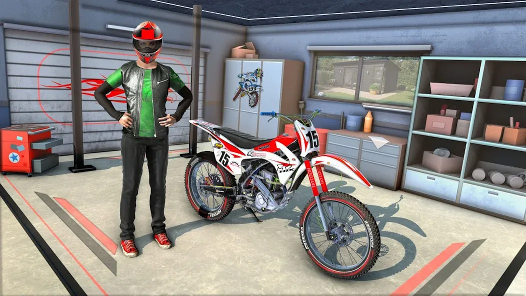 Взлом Bike Stunt Race Tricks Master  [МОД Меню] — последняя версия apk на Андроид screen 2