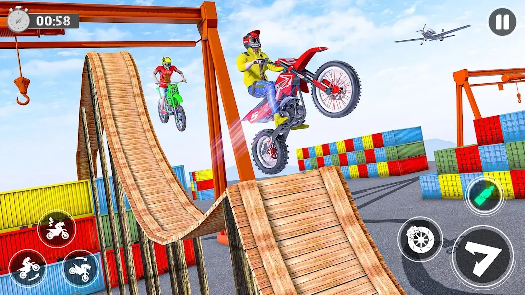 Взлом Bike Stunt Race Tricks Master  [МОД Меню] — последняя версия apk на Андроид screen 4