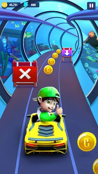 Взлом Mini Car Runner — Racing Games (Мини Кар Раннер)  [МОД Mega Pack] — стабильная версия apk на Андроид screen 4