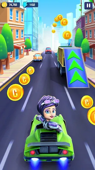 Взлом Mini Car Runner — Racing Games (Мини Кар Раннер)  [МОД Mega Pack] — стабильная версия apk на Андроид screen 5