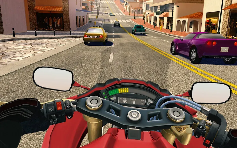 Скачать взлом Moto Rider GO: Highway Traffic (Мото Райдер ГО)  [МОД Бесконечные деньги] — стабильная версия apk на Андроид screen 3