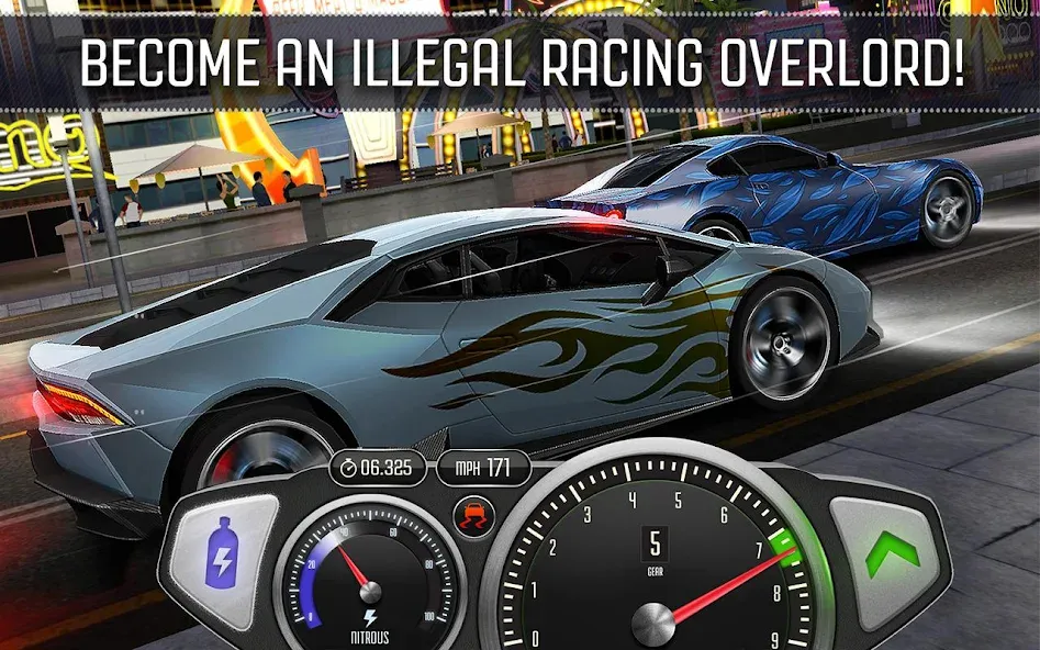 Взломанная TopSpeed: Drag & Fast Racing (Топ Спид)  [МОД Много монет] — последняя версия apk на Андроид screen 4