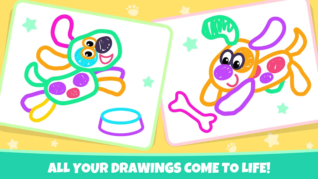 Взлом Drawing for kids! Toddler draw  [МОД Mega Pack] — стабильная версия apk на Андроид screen 4