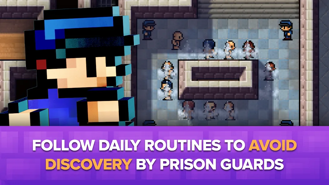 Взлом The Escapists: Prison Escape – (Зе Эскейпистс)  [МОД Много денег] — стабильная версия apk на Андроид screen 3