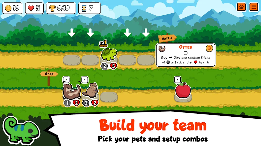 Взломанная Super Auto Pets (упер Ауто Петс)  [МОД Много денег] — стабильная версия apk на Андроид screen 1