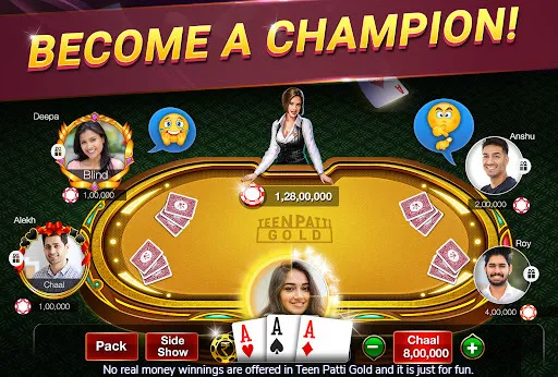 Скачать взлом Teen Patti Gold, Rummy & Poker (Тин Патти Голд Кард Гейм)  [МОД Mega Pack] — полная версия apk на Андроид screen 1