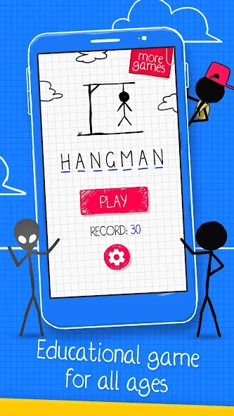 Взлом Hangman  [МОД Меню] — последняя версия apk на Андроид screen 4