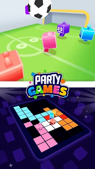 Взломанная Party Games — 13 Mini Games  [МОД Unlimited Money] — последняя версия apk на Андроид screen 1