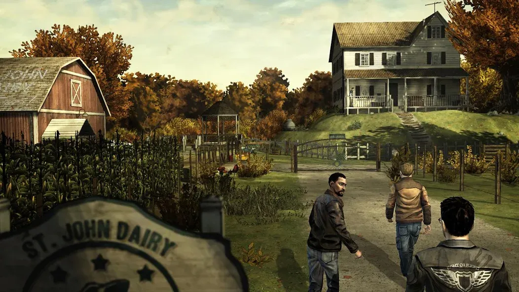 Взлом The Walking Dead: Season One (За Волчьими законами)  [МОД Menu] — последняя версия apk на Андроид screen 4