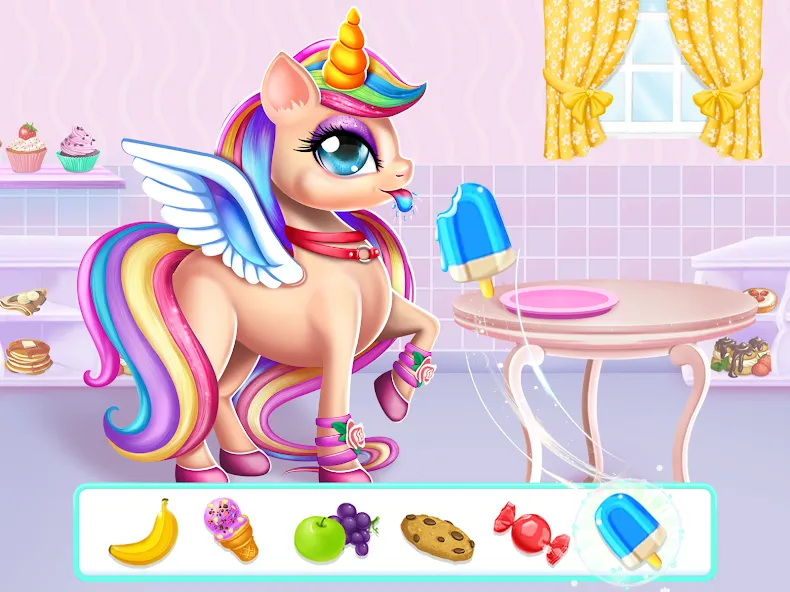 Взлом Unicorn Dress up Girls Game  [МОД Unlocked] — полная версия apk на Андроид screen 5