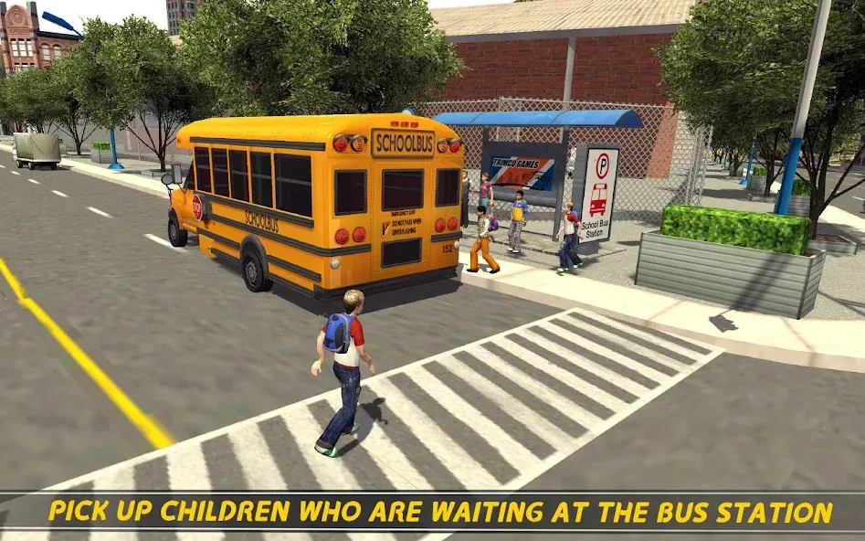 Взломанная School Bus 16  [МОД Unlimited Money] — последняя версия apk на Андроид screen 1