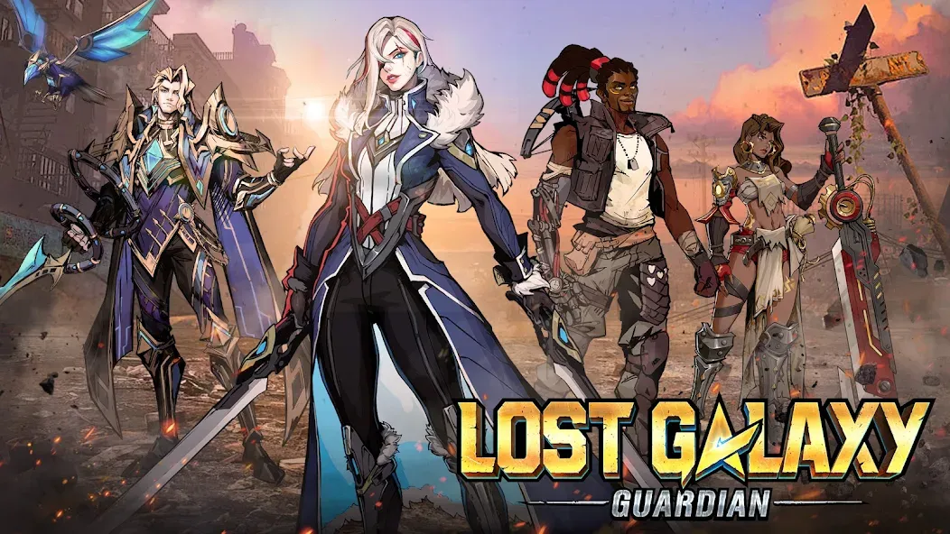 Взлом Lost Galaxy: Guardian (Лост Гэлакси)  [МОД Бесконечные монеты] — стабильная версия apk на Андроид screen 1