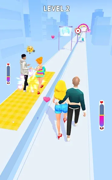 Взломанная Bestie Breakup — Run for Love (Бести Брейкап)  [МОД Unlimited Money] — стабильная версия apk на Андроид screen 3