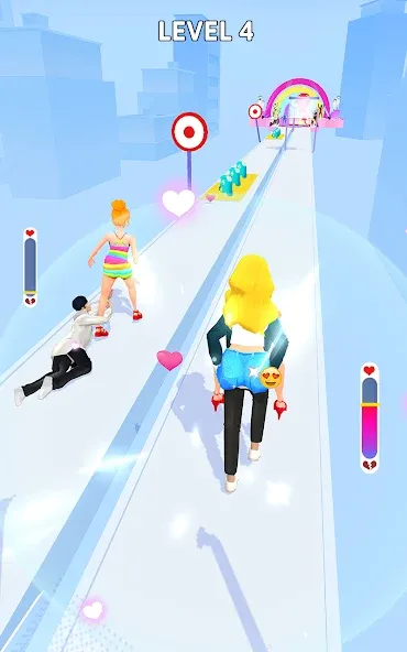 Взломанная Bestie Breakup — Run for Love (Бести Брейкап)  [МОД Unlimited Money] — стабильная версия apk на Андроид screen 4