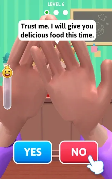 Скачать взлом Yes or No?! — Food Pranks  [МОД Mega Pack] — последняя версия apk на Андроид screen 3