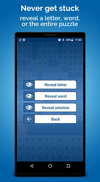 Взлом Crossword Puzzle (Кроссворд Пазл)  [МОД Бесконечные деньги] — последняя версия apk на Андроид screen 3