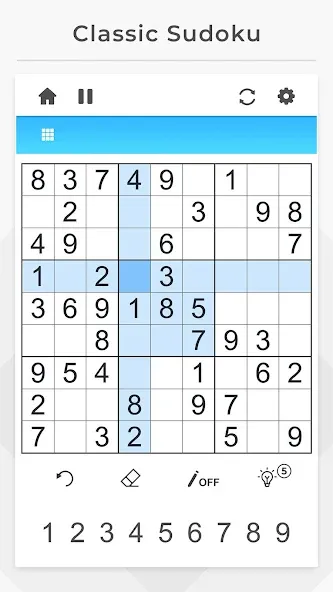 Скачать взлом Sudoku — Offline Games  [МОД Бесконечные деньги] — стабильная версия apk на Андроид screen 1