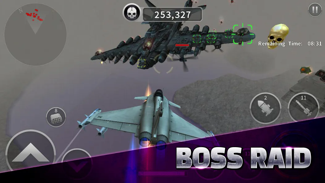 Взломанная GUNSHIP BATTLE: Helicopter 3D  [МОД Все открыто] — полная версия apk на Андроид screen 4