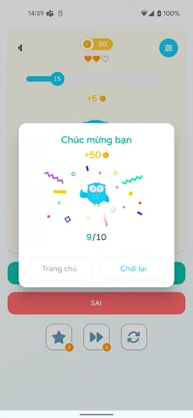 Взломанная Chọn Đúng Sai  [МОД Unlimited Money] — стабильная версия apk на Андроид screen 3