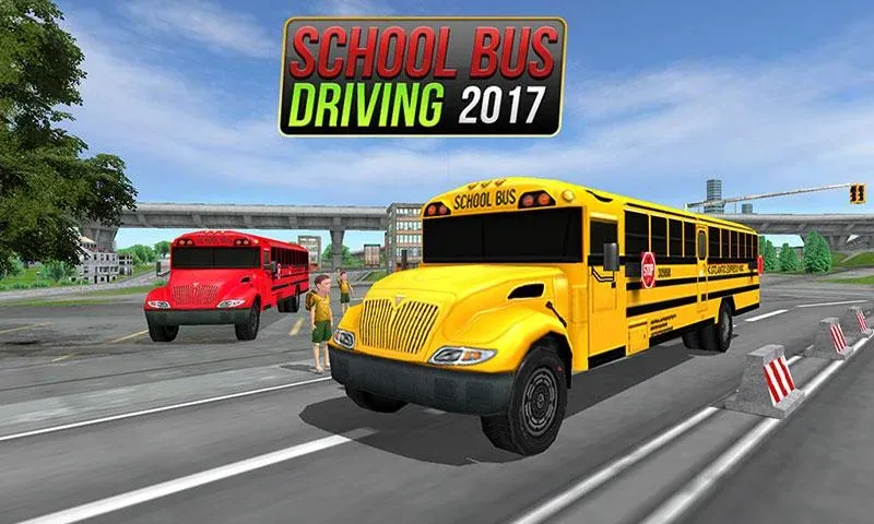 Взлом School Bus Driving Game  [МОД Много денег] — полная версия apk на Андроид screen 1