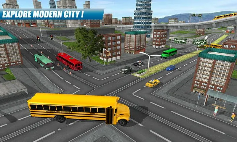 Взлом School Bus Driving Game  [МОД Много денег] — полная версия apk на Андроид screen 3