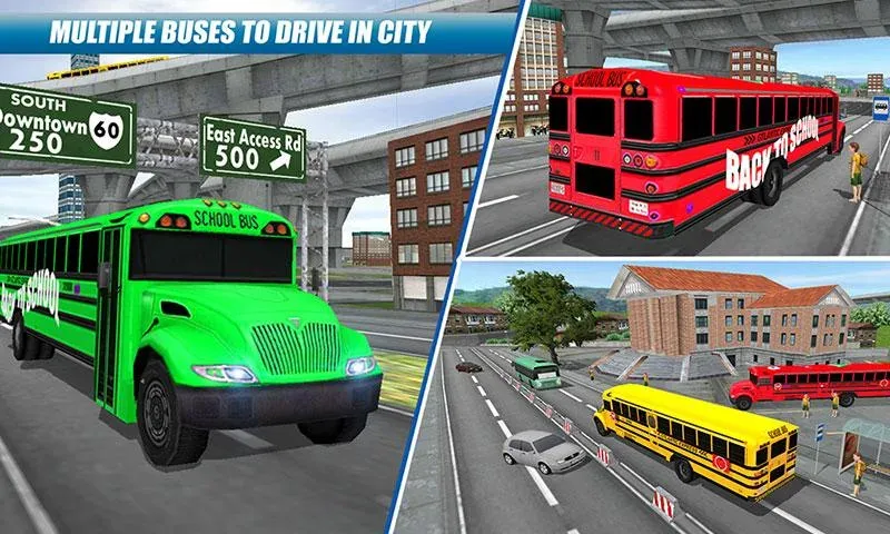 Взлом School Bus Driving Game  [МОД Много денег] — полная версия apk на Андроид screen 4