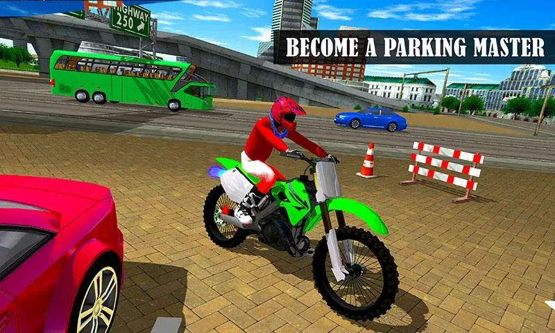 Скачать взломанную Bike Parking Moto Driving Game (Ларонг Парадахан нг Бисиклета)  [МОД Бесконечные деньги] — полная версия apk на Андроид screen 4