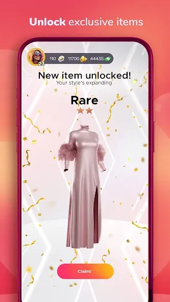 Скачать взлом FashionVerse: Fashion Makeover (ФэшнВерс)  [МОД Unlocked] — последняя версия apk на Андроид screen 3