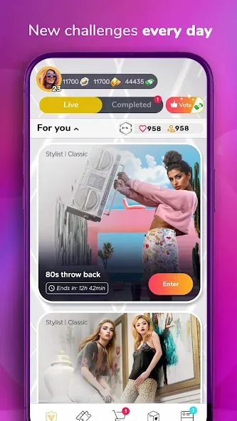 Скачать взлом FashionVerse: Fashion Makeover (ФэшнВерс)  [МОД Unlocked] — последняя версия apk на Андроид screen 5
