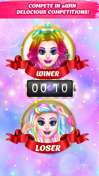 Взломанная DIY Candy Makeup-Beauty Salon (ДИУАИ Мейкап)  [МОД Menu] — полная версия apk на Андроид screen 5