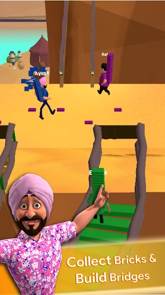 Скачать взломанную Run Jetha Run | TMKOC Game  [МОД Все открыто] — последняя версия apk на Андроид screen 2