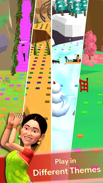 Скачать взломанную Run Jetha Run | TMKOC Game  [МОД Все открыто] — последняя версия apk на Андроид screen 3