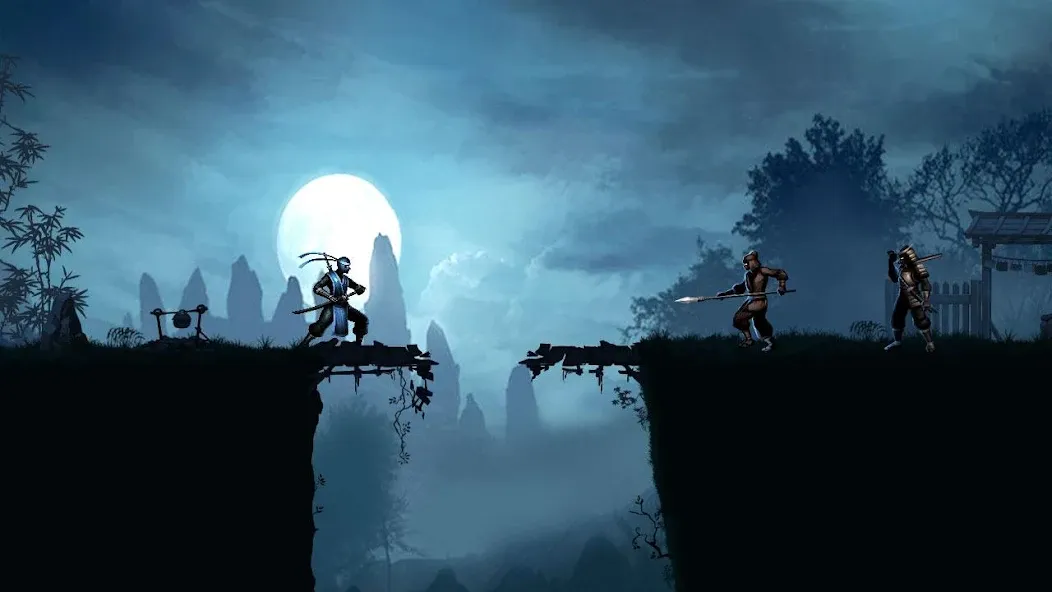 Скачать взлом Ninja warrior: legend of adven  [МОД Меню] — последняя версия apk на Андроид screen 1