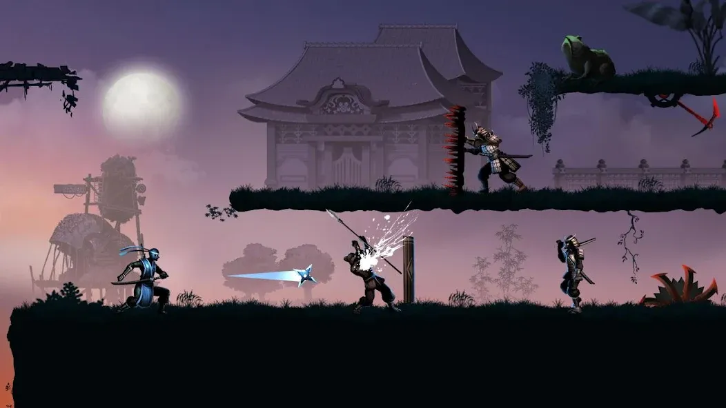 Скачать взлом Ninja warrior: legend of adven  [МОД Меню] — последняя версия apk на Андроид screen 2