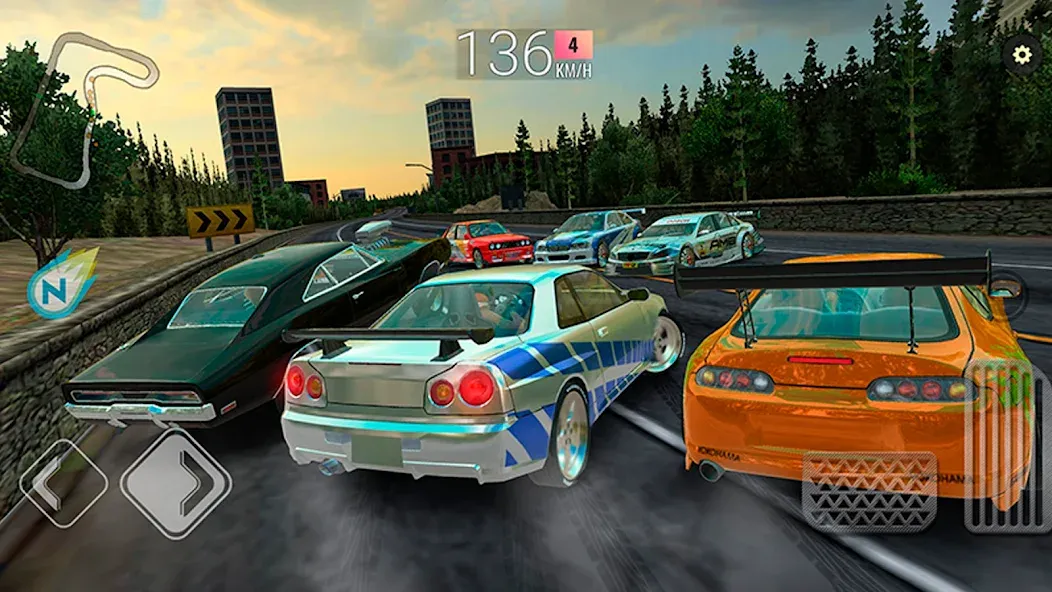 Взломанная Racing in Car — Multiplayer (Рейсинг ин Кар)  [МОД Все открыто] — последняя версия apk на Андроид screen 5