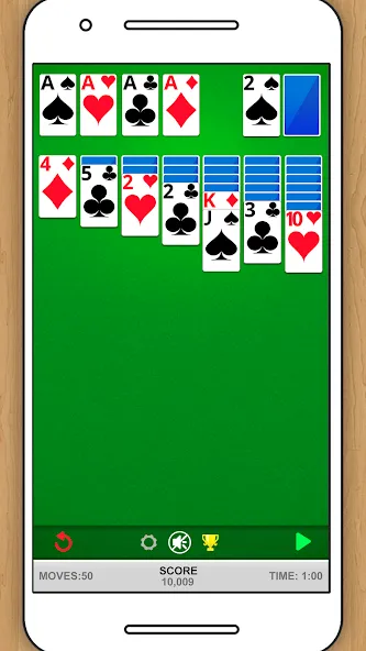 Скачать взлом SOLITAIRE CLASSIC CARD GAME  [МОД Все открыто] — полная версия apk на Андроид screen 1