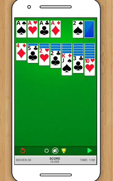 Скачать взлом SOLITAIRE CLASSIC CARD GAME  [МОД Все открыто] — полная версия apk на Андроид screen 5