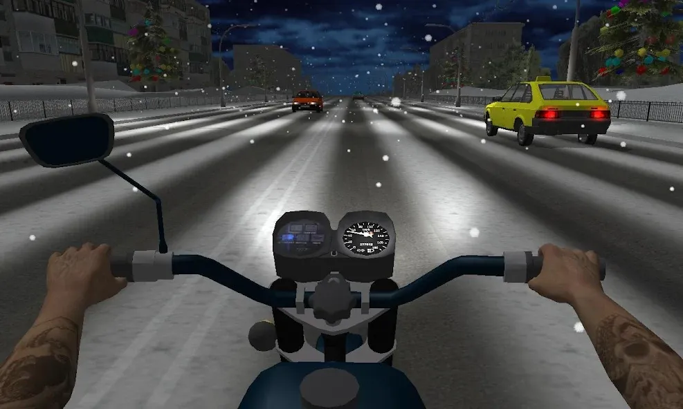 Взломанная Russian Moto Traffic Rider 3D  [МОД Бесконечные монеты] — стабильная версия apk на Андроид screen 5