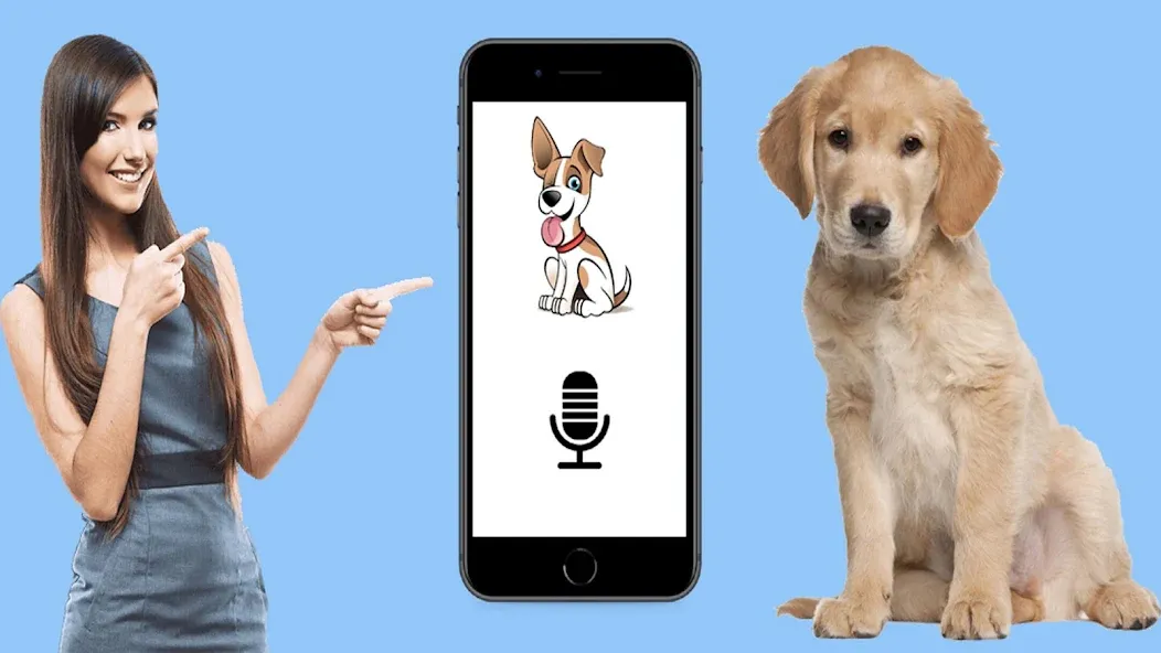 Скачать взлом Dog Translator: Bark to Human  [МОД Unlimited Money] — стабильная версия apk на Андроид screen 1