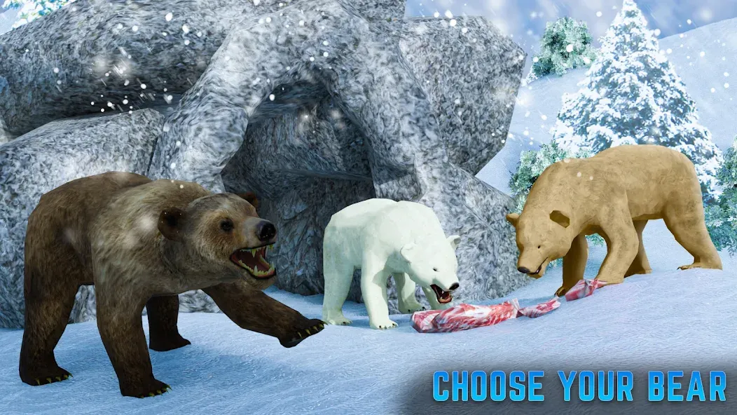 Взлом Polar Bear Family Survival  [МОД Бесконечные деньги] — последняя версия apk на Андроид screen 2